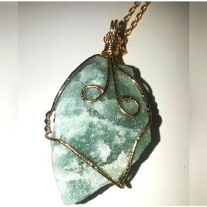 Classic unisex Crystal Stone Pendant Necklace